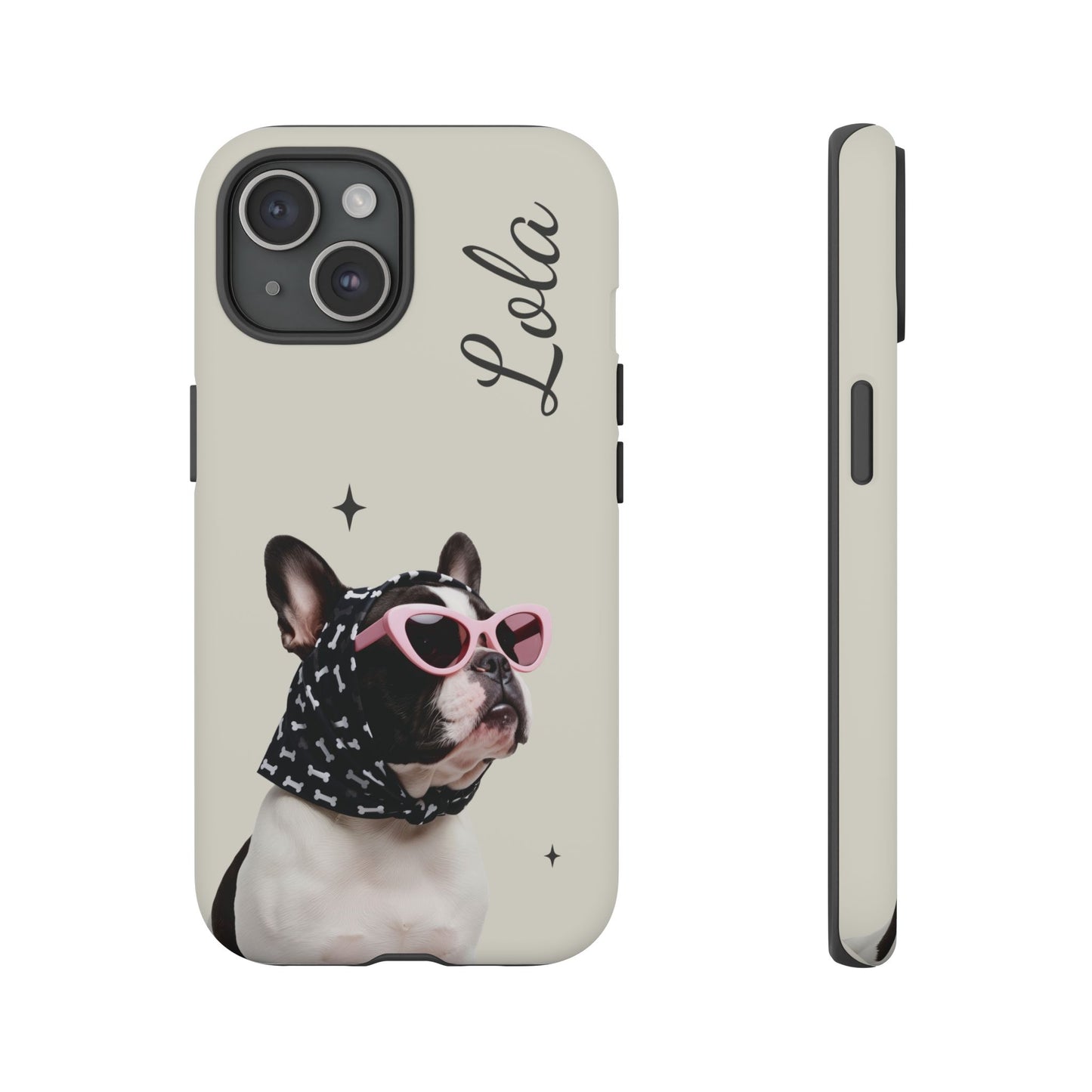 Retro Sunglasses Pet Portrait Case