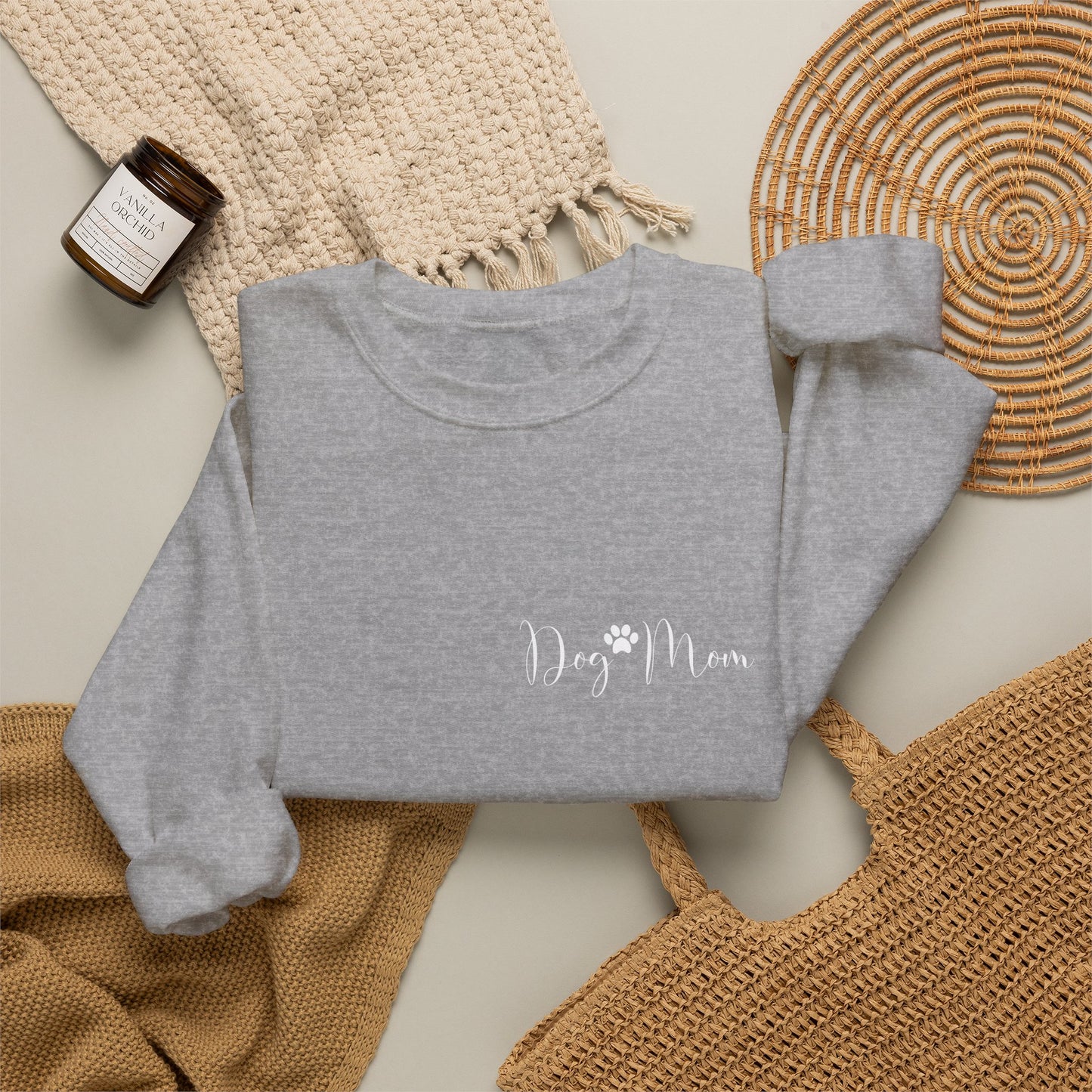 Custom Dog Mom Sleeve Sweater
