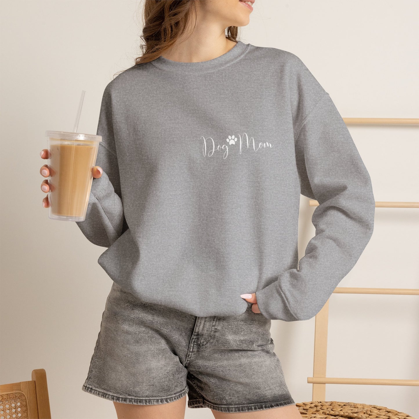 Custom Dog Mom Sleeve Sweater