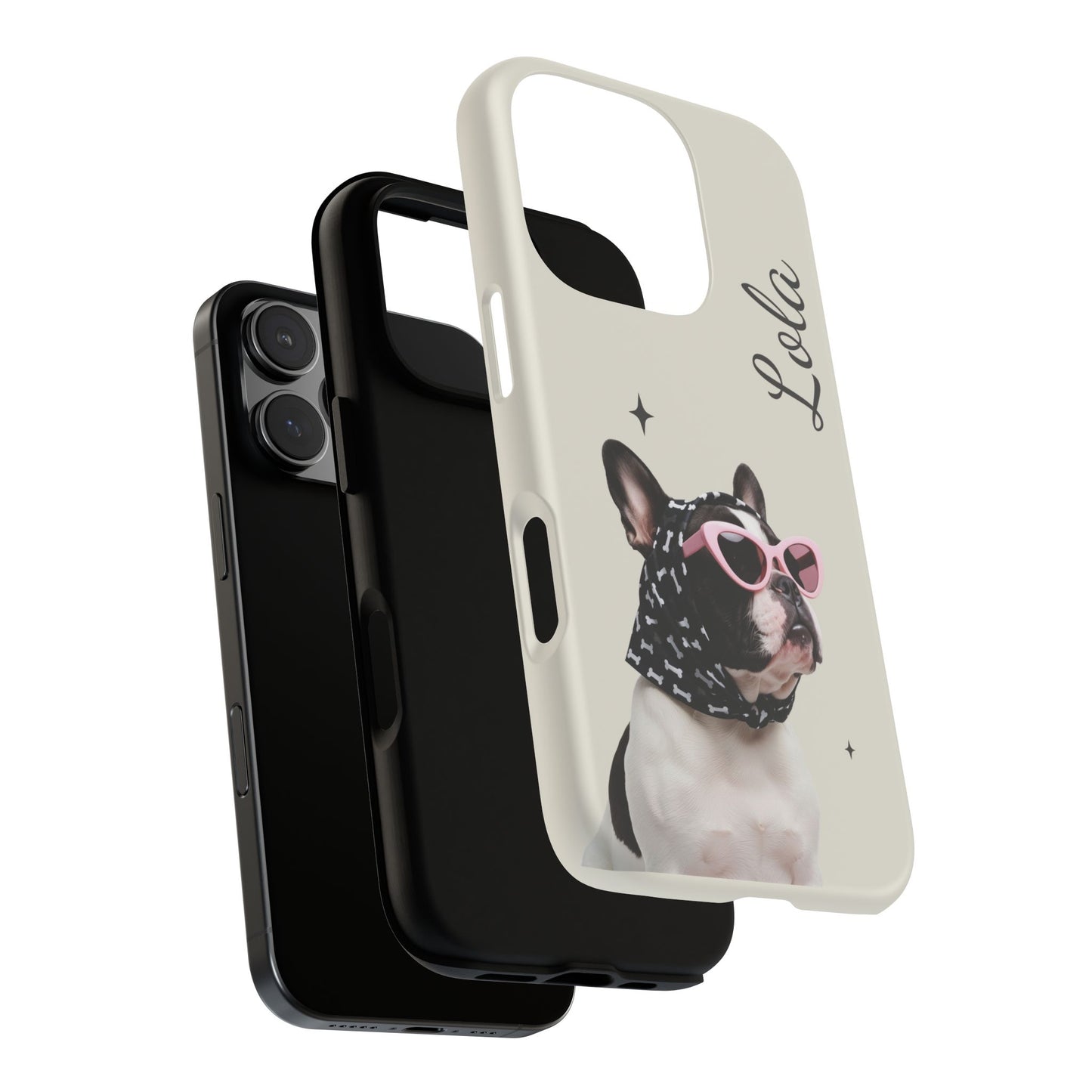 Retro Sunglasses Pet Portrait Case