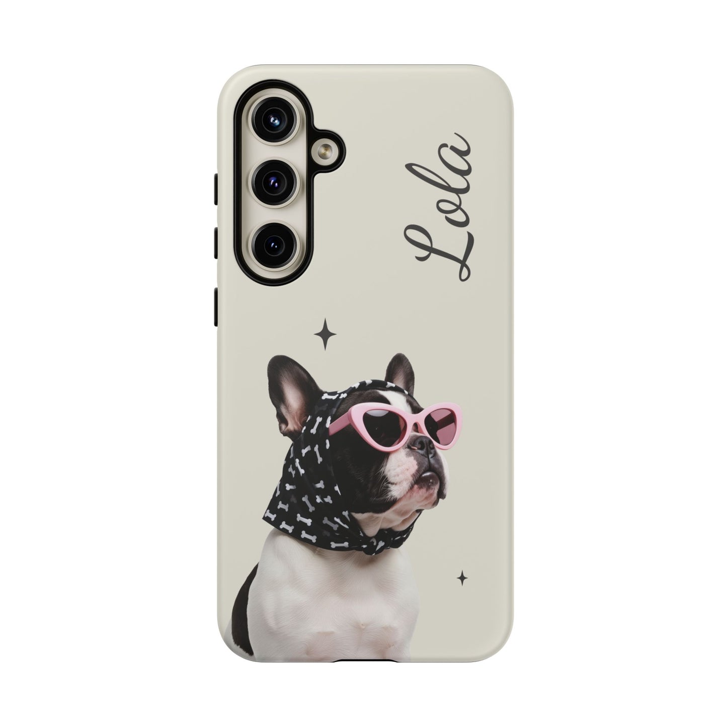 Retro Sunglasses Pet Portrait Case