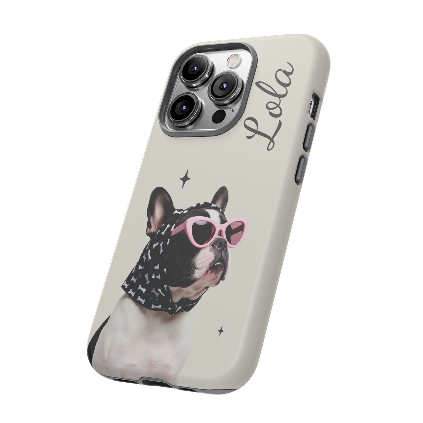 Retro Sunglasses Pet Portrait Case