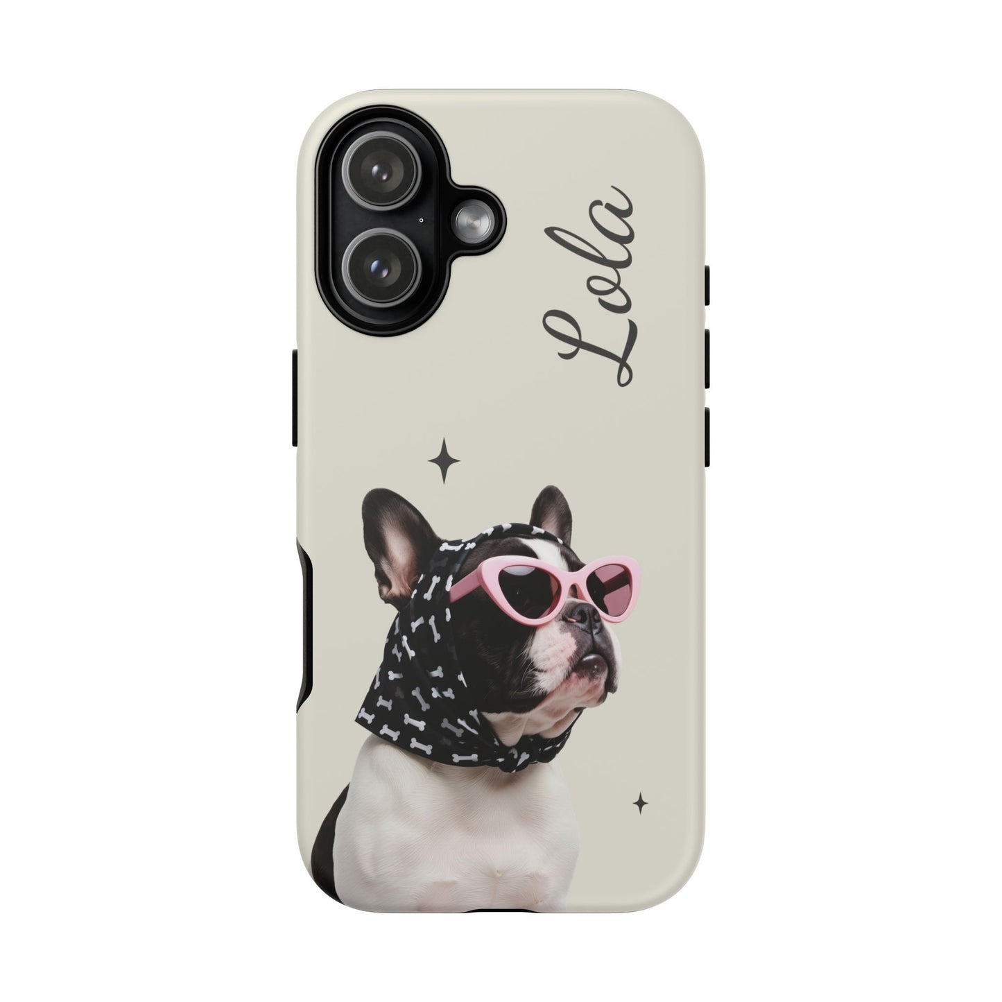 Retro Sunglasses Pet Portrait Case