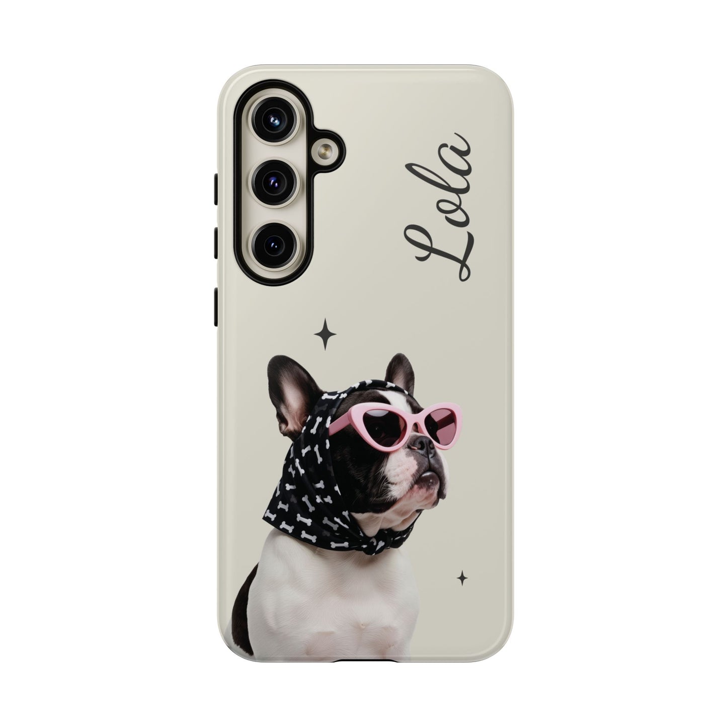 Retro Sunglasses Pet Portrait Case