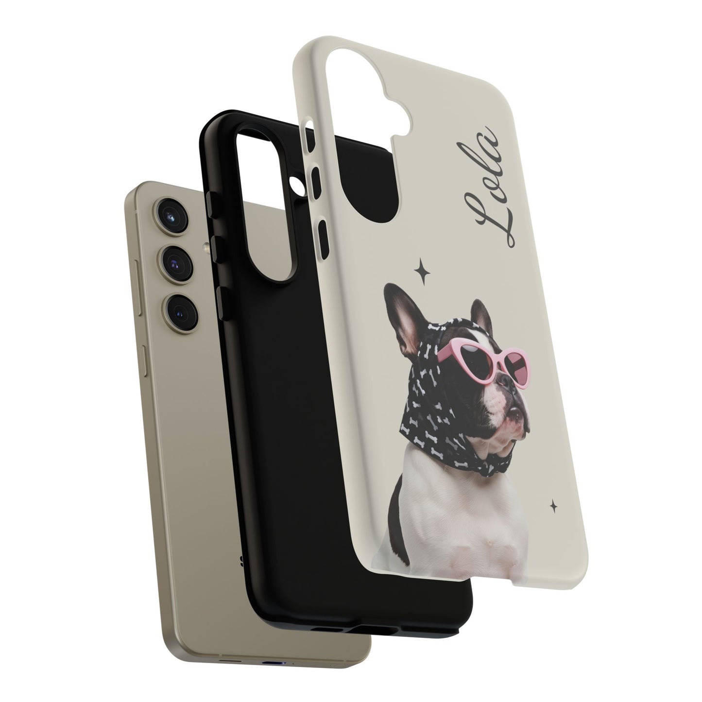 Retro Sunglasses Pet Portrait Case