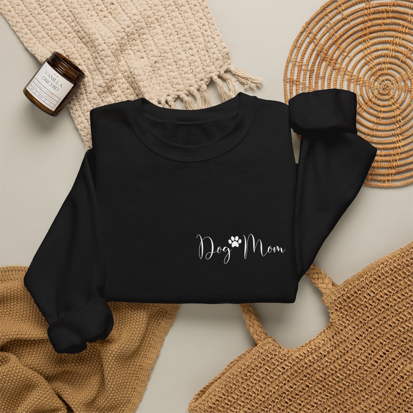 Custom Dog Mom Sleeve Sweater