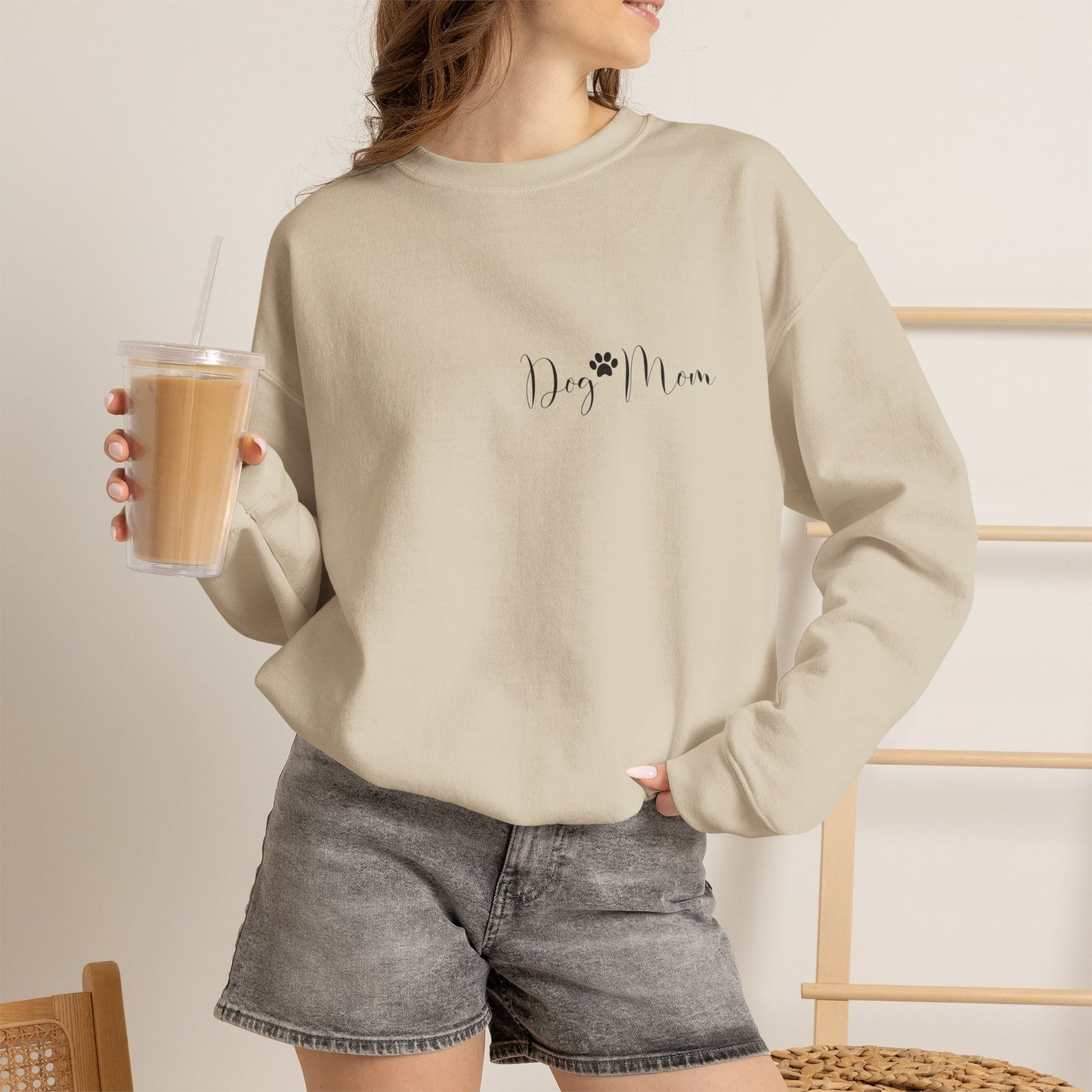 Custom Dog Mom Sleeve Sweater