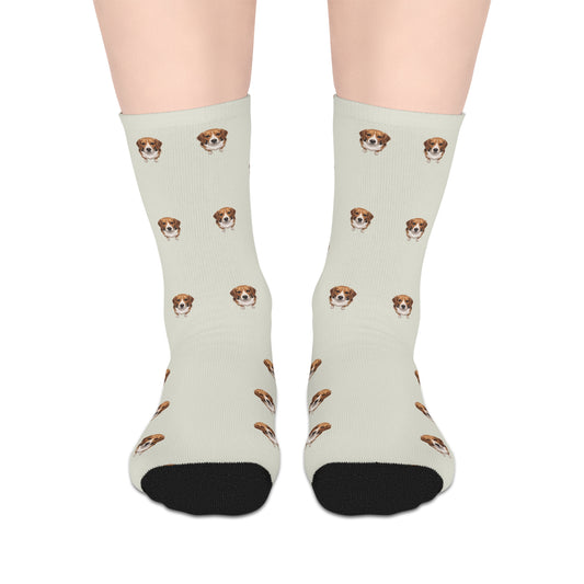 Personalized Dog Pattern Socks