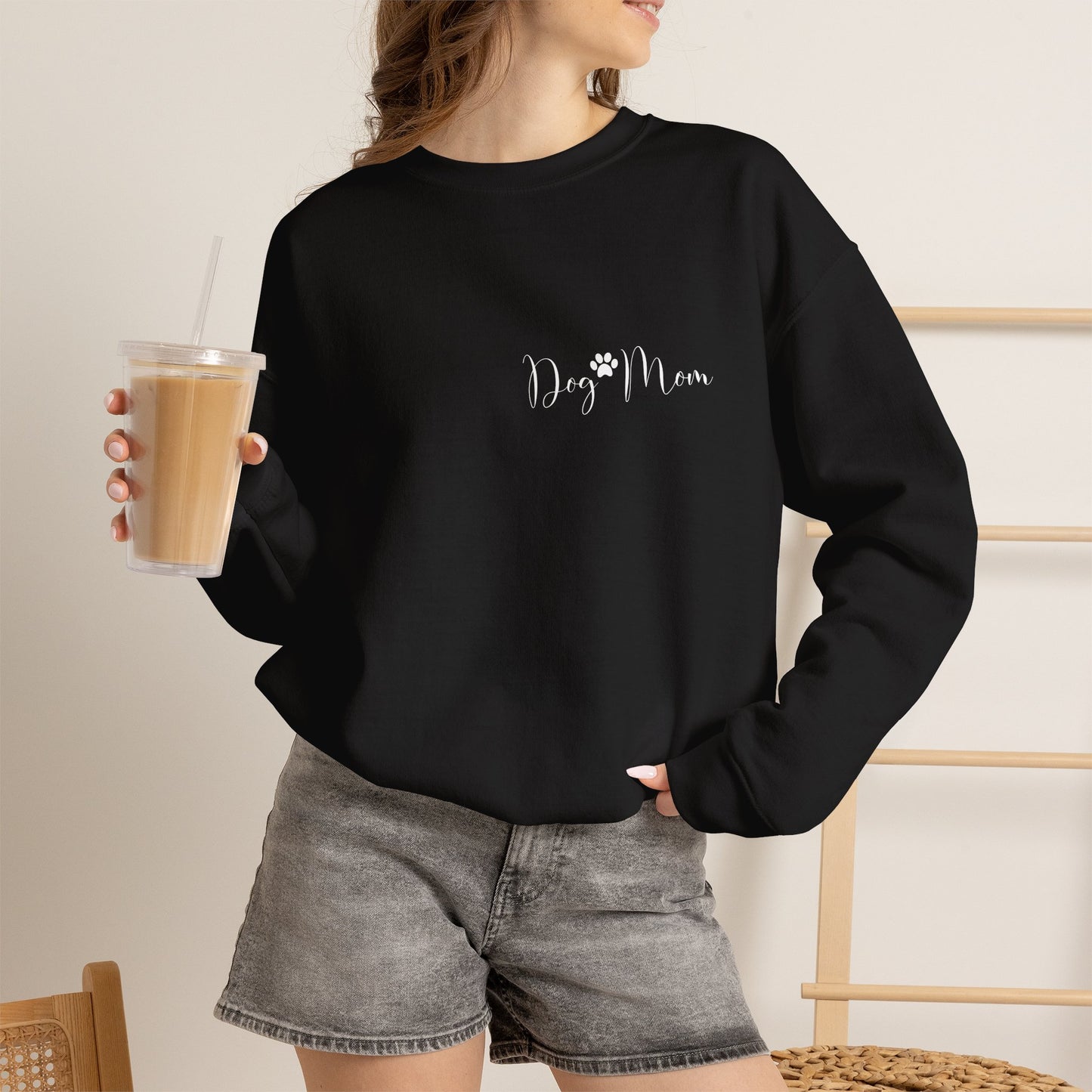 Custom Dog Mom Sleeve Sweater