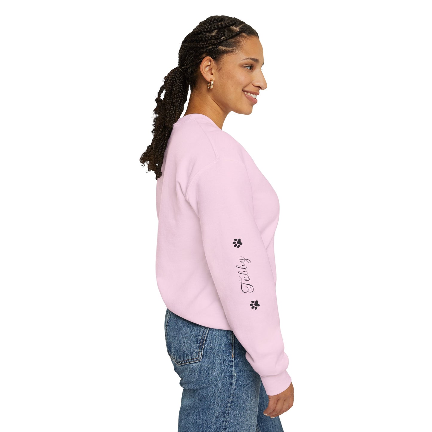 Custom Dog Mom Sleeve Sweater