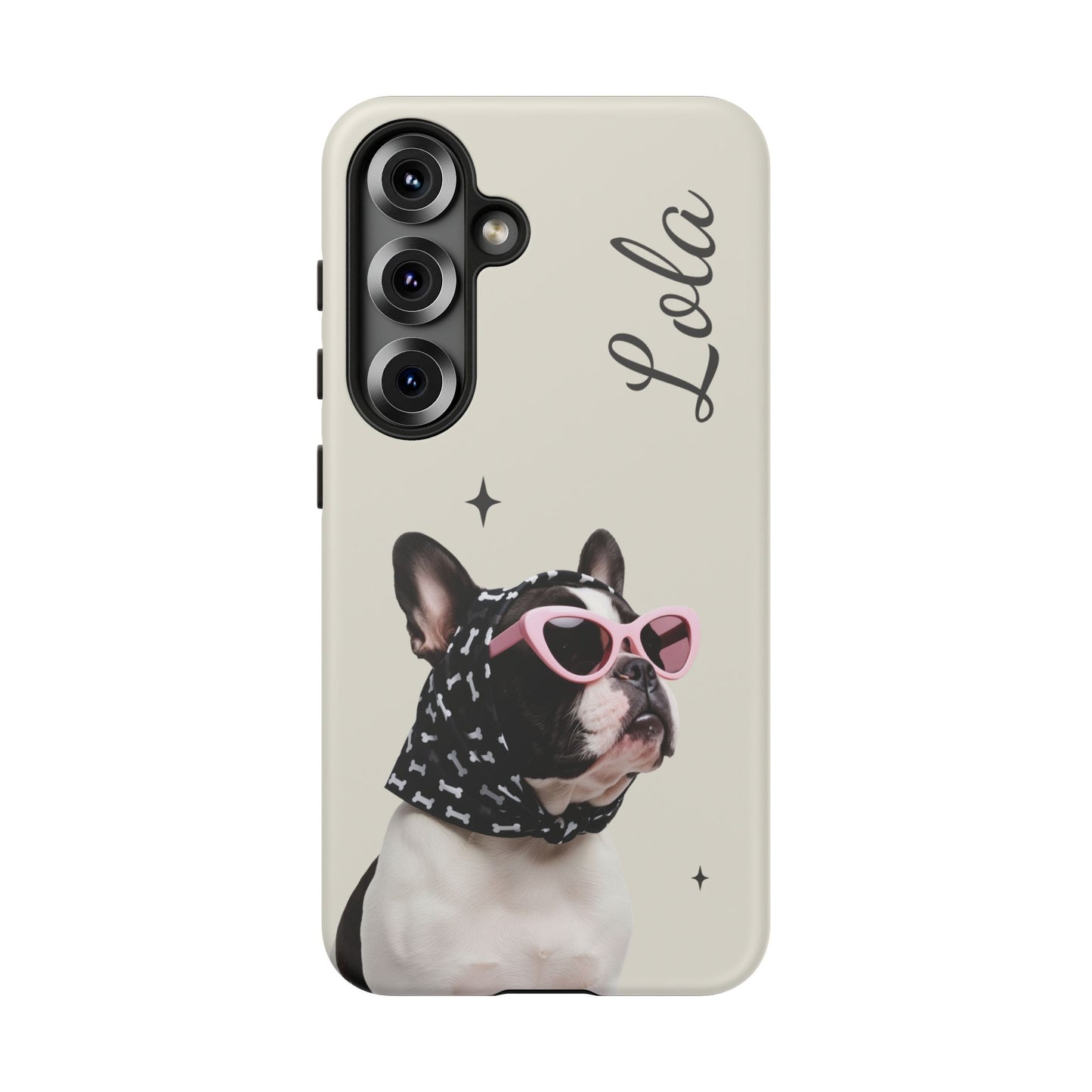 Retro Sunglasses Pet Portrait Case