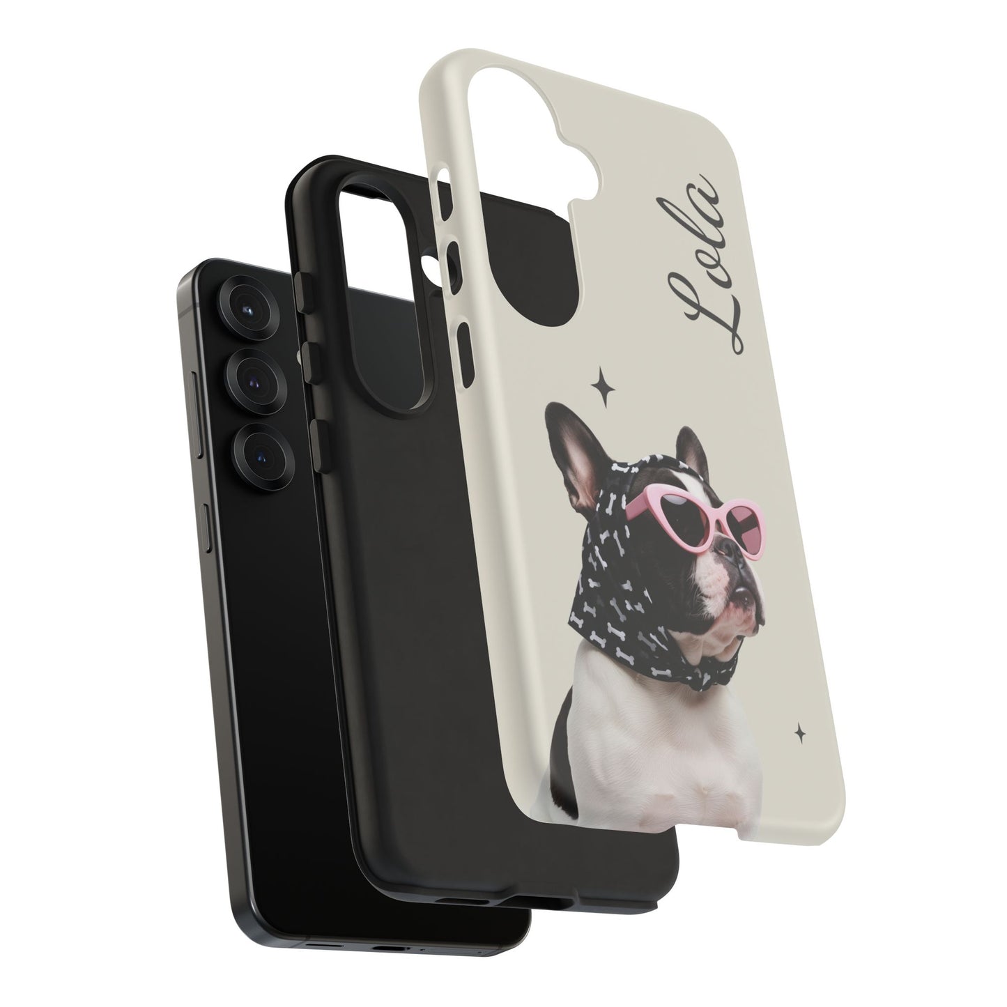 Retro Sunglasses Pet Portrait Case