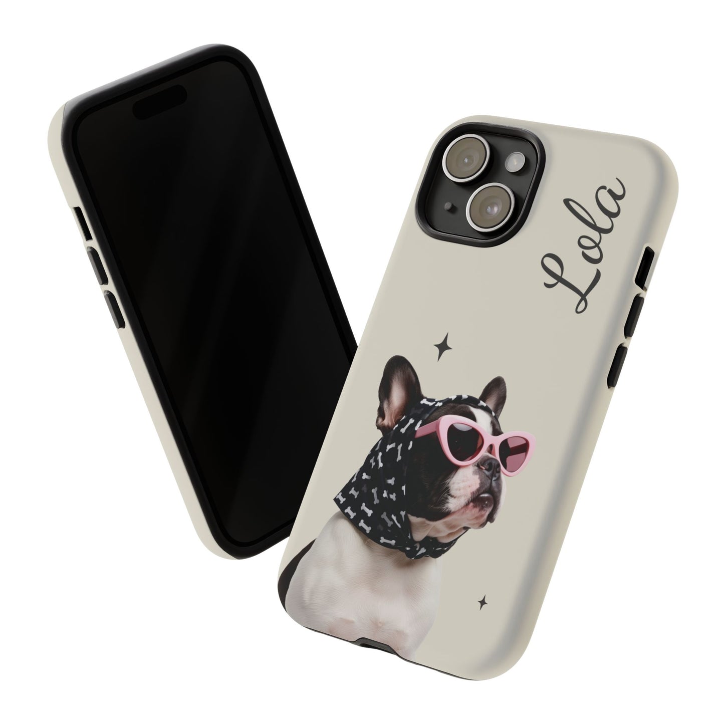 Retro Sunglasses Pet Portrait Case
