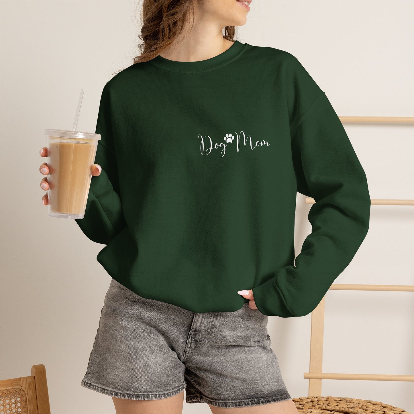 Custom Dog Mom Sleeve Sweater