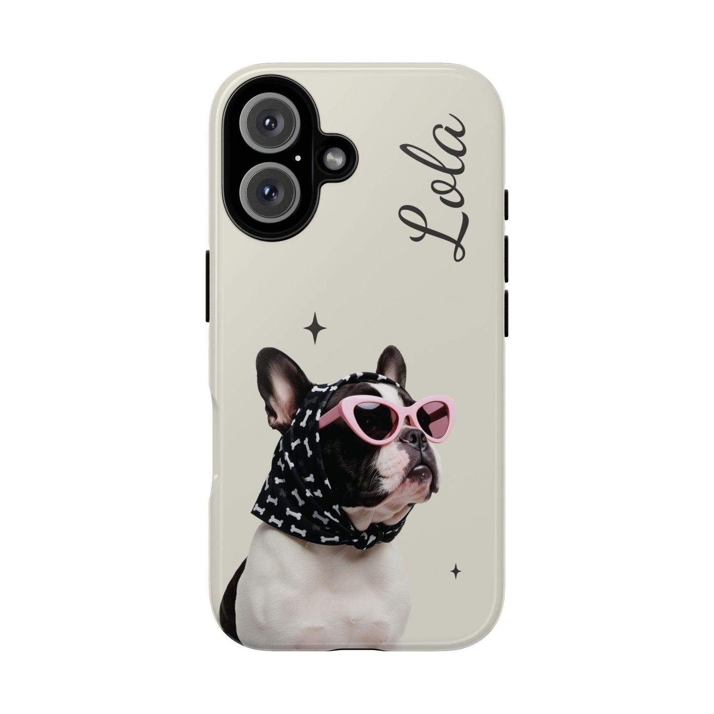 Retro Sunglasses Pet Portrait Case