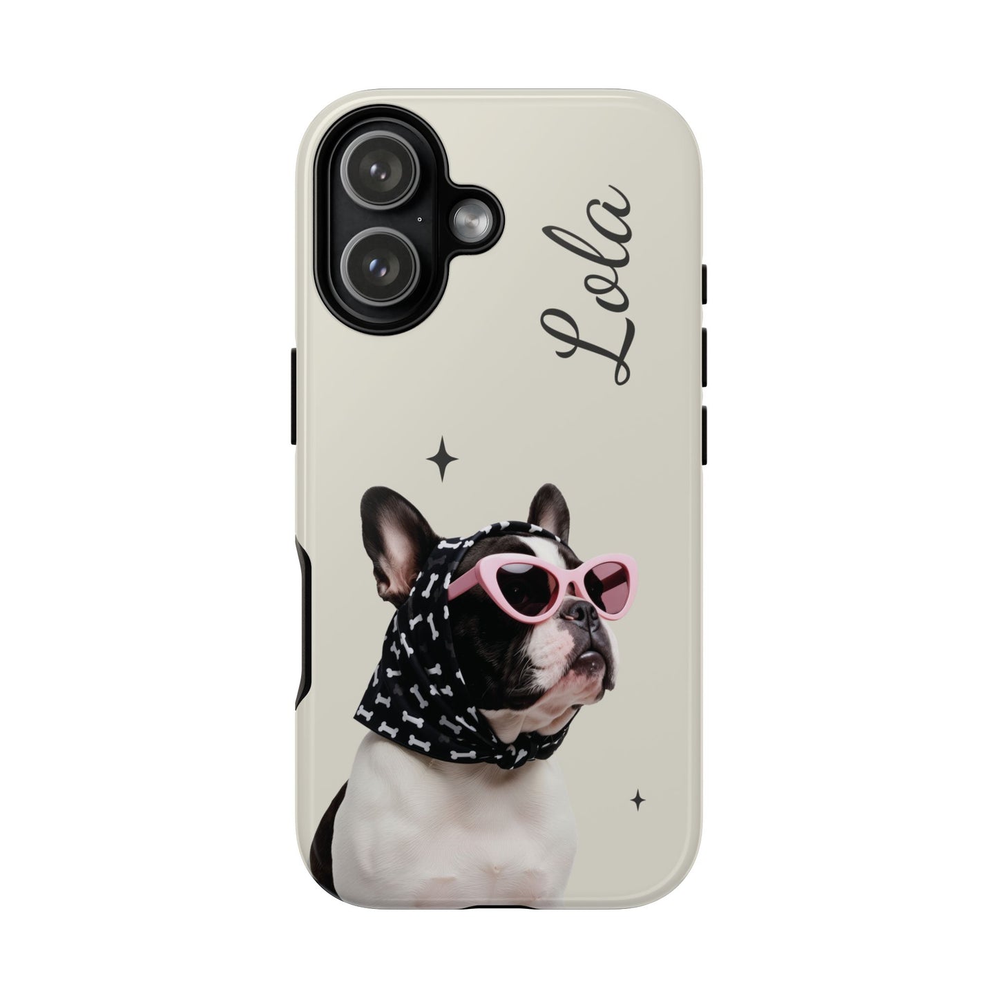 Retro Sunglasses Pet Portrait Case