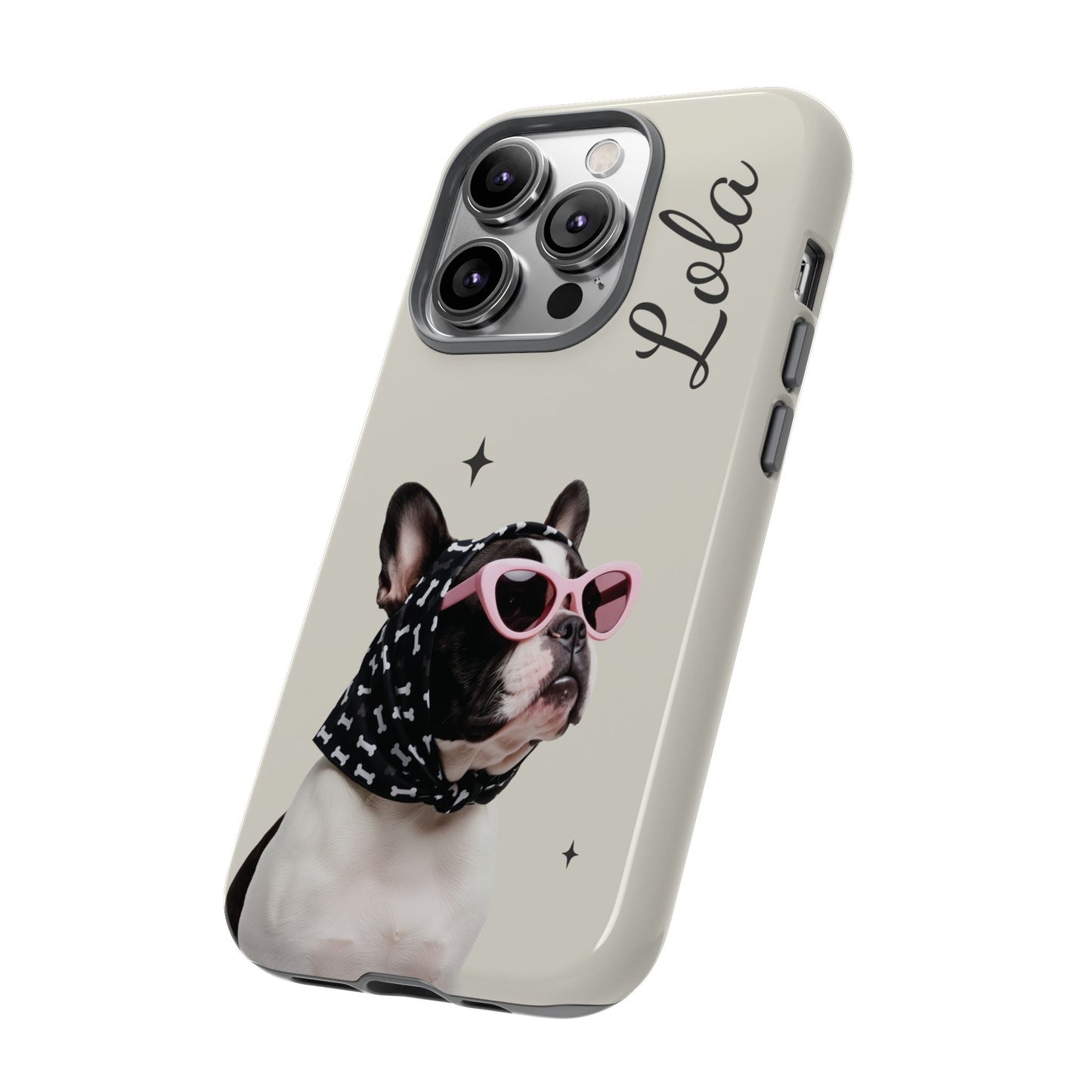 Retro Sunglasses Pet Portrait Case
