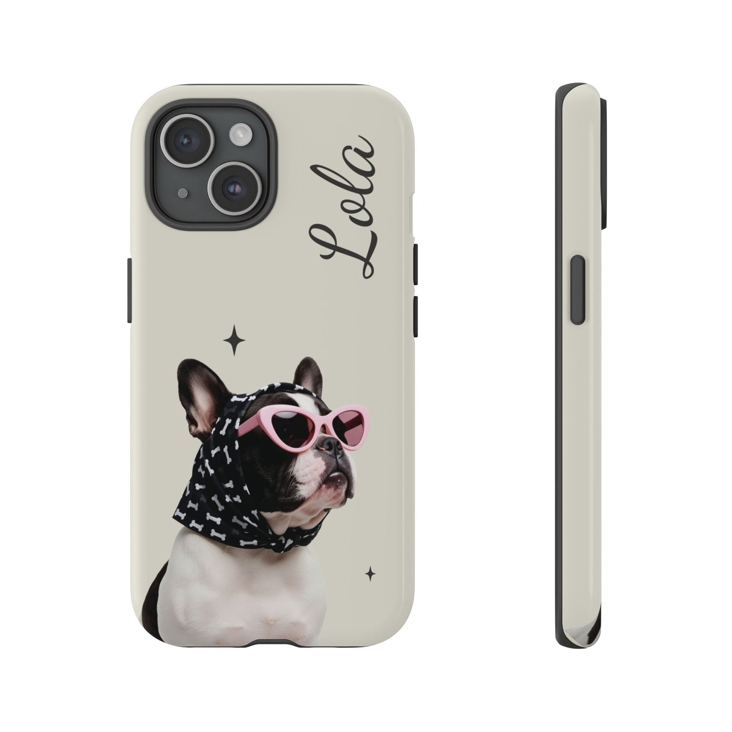 Retro Sunglasses Pet Portrait Case
